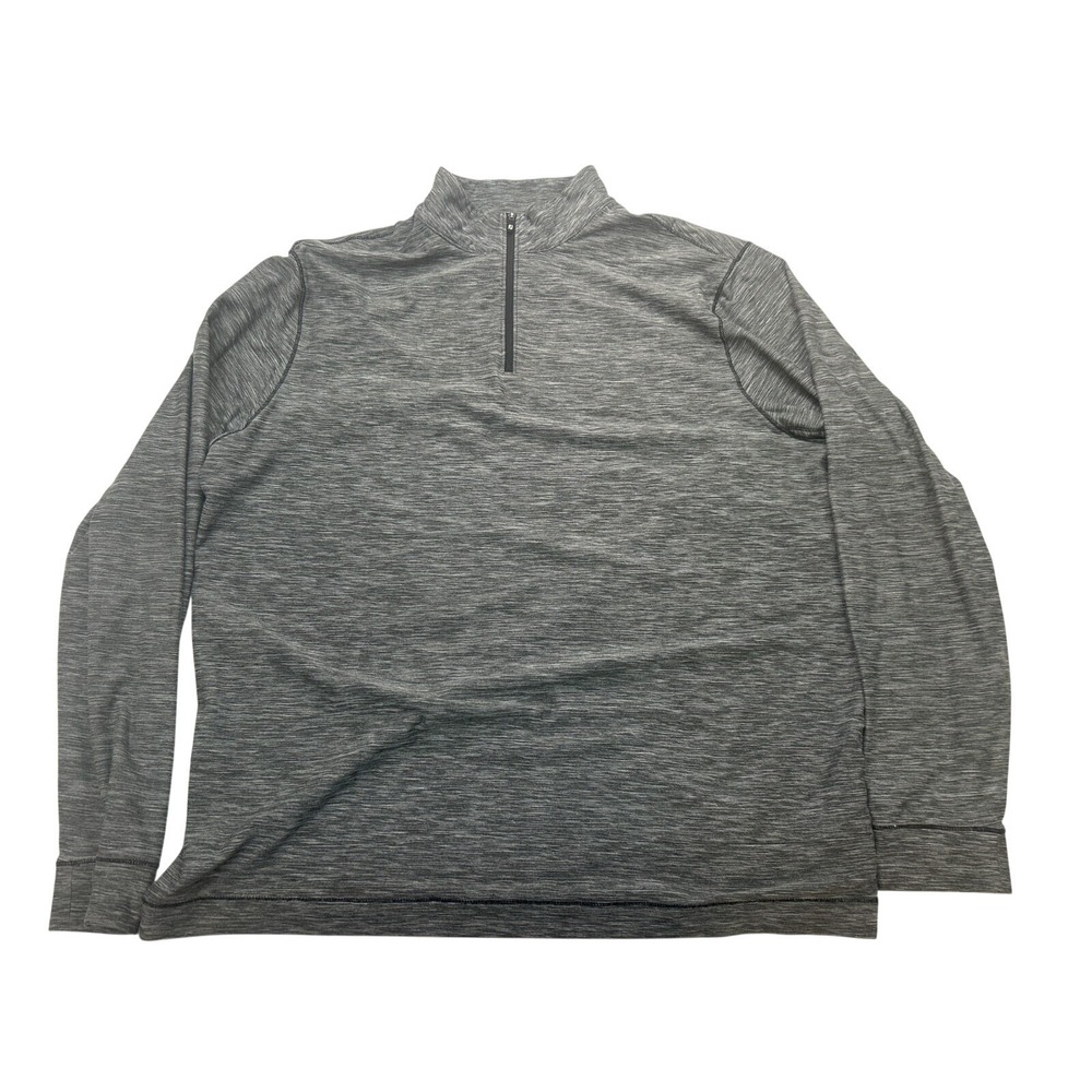FJ Footjoy sweater Men's size‎ XL gray quarter-zip pullover